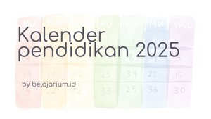 Kalender pendidikan 2025-2026