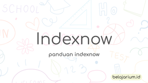 panduan IndexNow