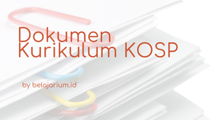 Dokumen kurikulum KOSP/RKS